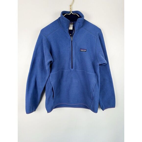 Patagonia Other - Patagonia Men’s Synchilla Marsupial 1/2 Zip Fleece Pullover S Blue GORP Y2K
